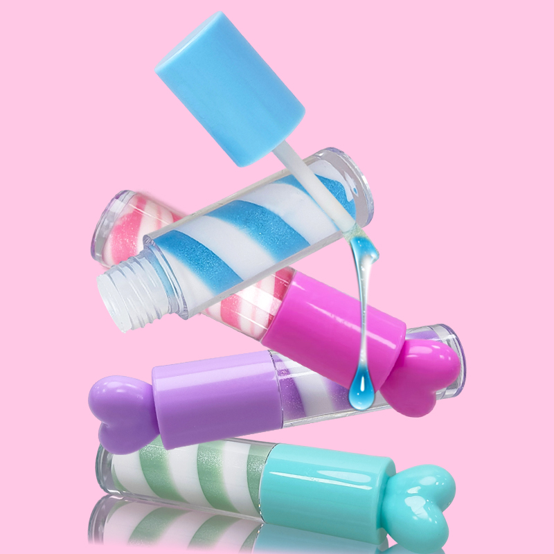 心型蓋兒童唇彩型號：C2169-1
