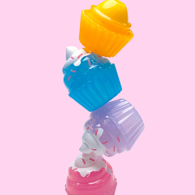 果凍彩色蛋糕潤唇膏C5552