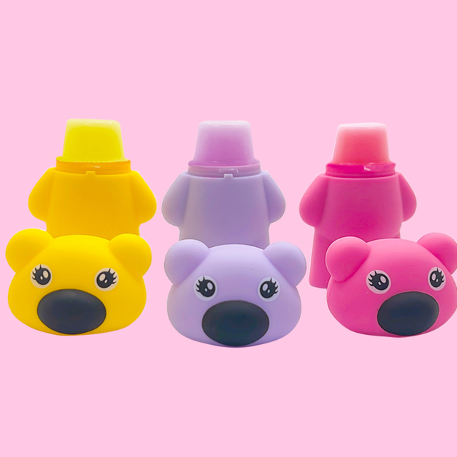  站立的熊形潤唇膏C5581