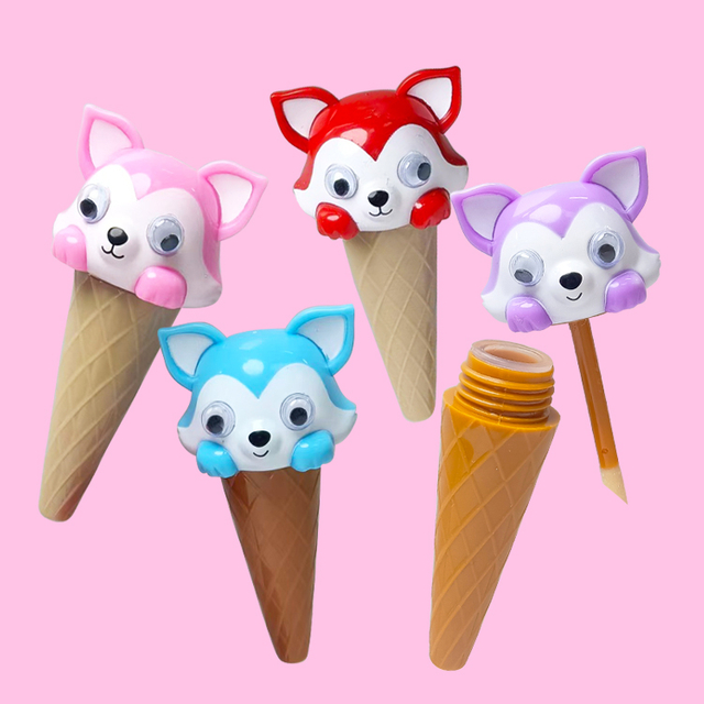 可愛的狐狸閃光唇彩型號：C1099-3