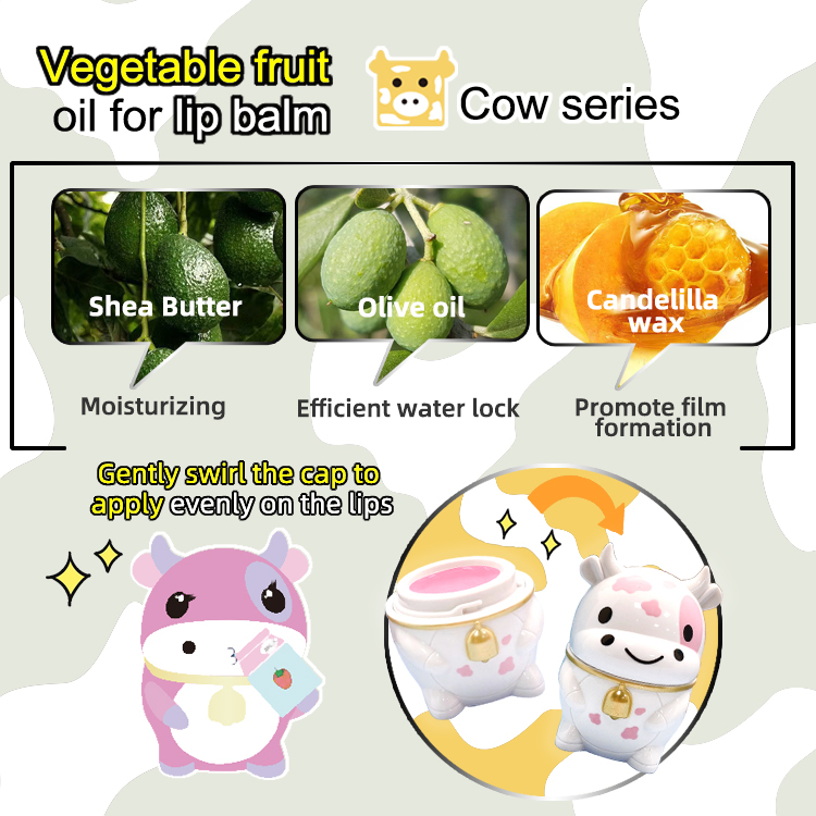 粉色草莓味乳品口紅NG41085