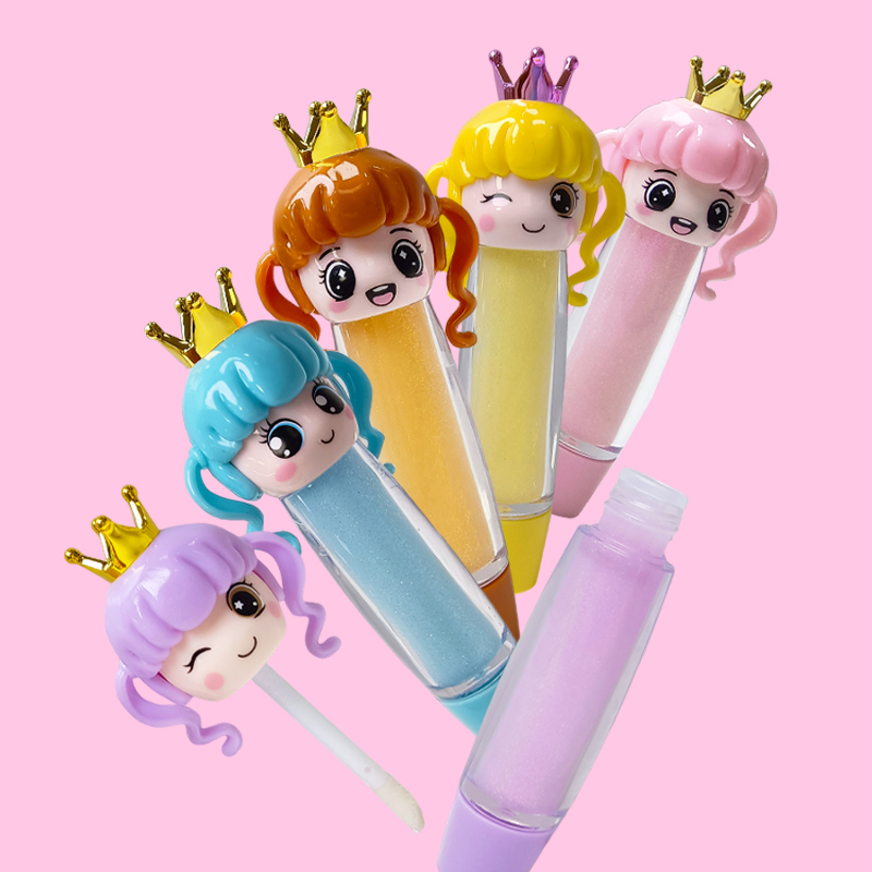 長發小女孩卡通風格唇彩型號：C2150-15 