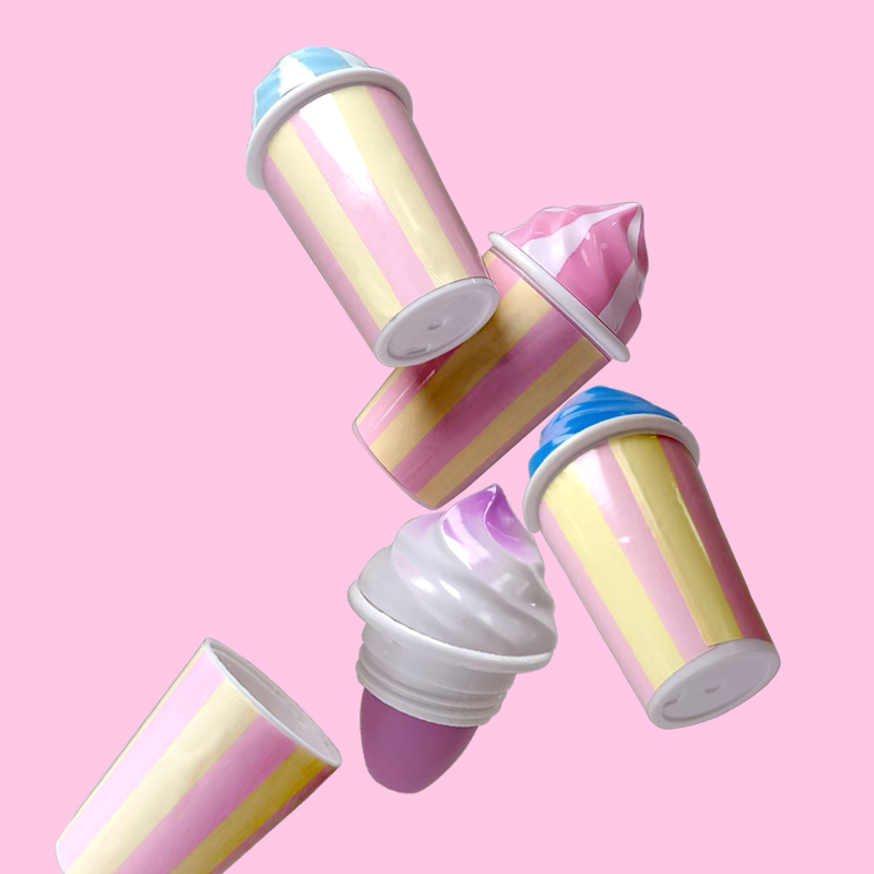 可愛冰淇淋造型潤唇膏型號：C5574-8 