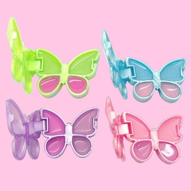 蝴蝶動物形狀果實潤唇膏C5064